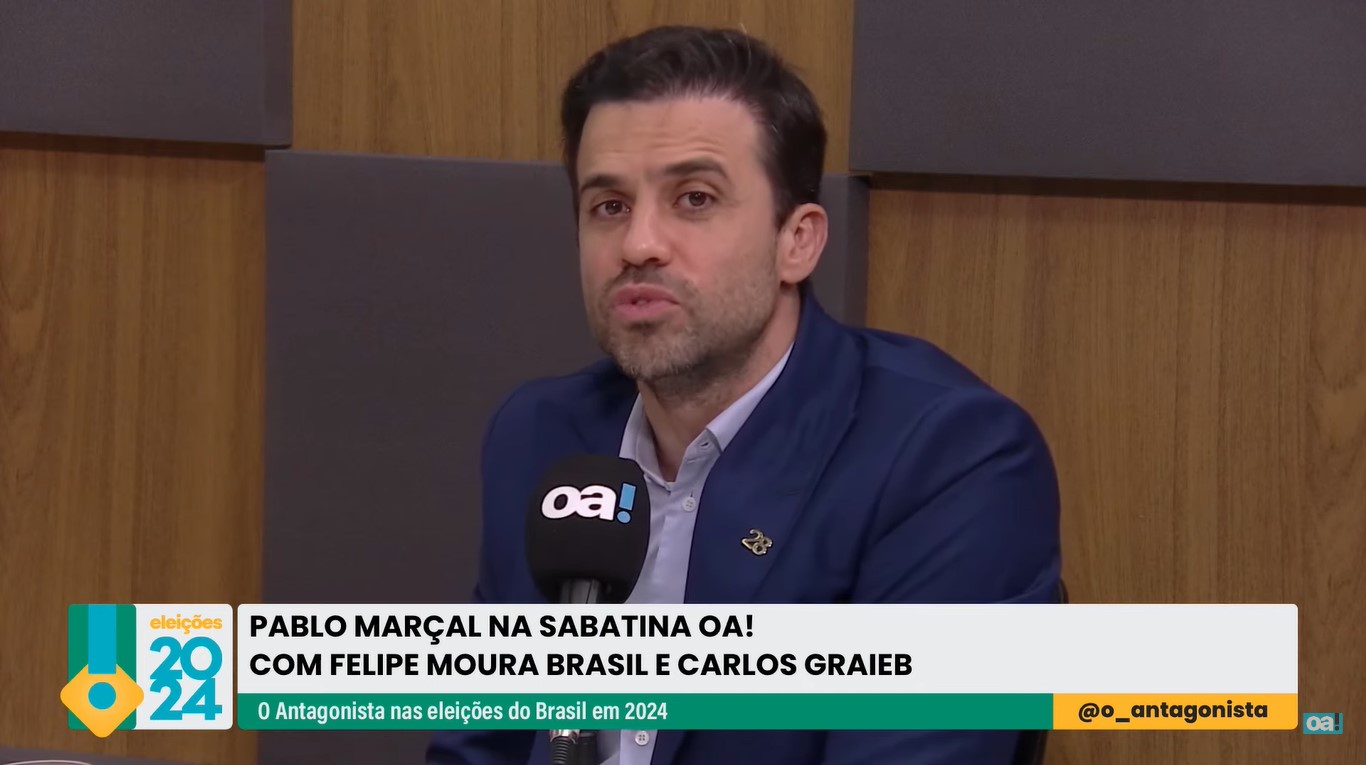 Marçal em sabatina OA