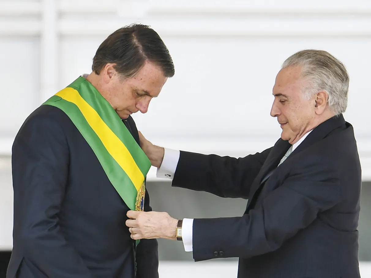 Bolsonaro e Temer