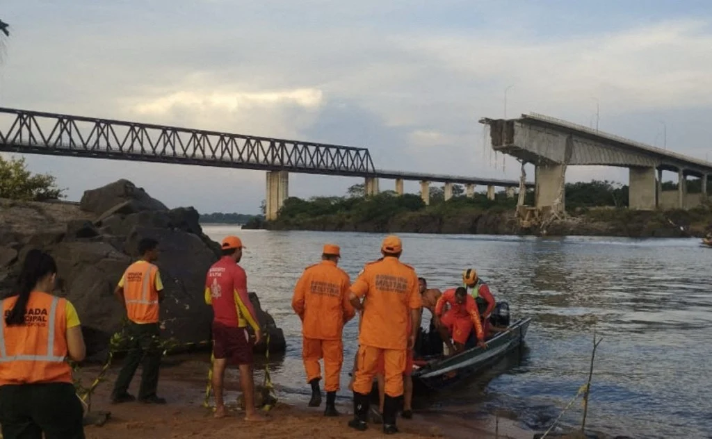 Queda da ponte entre Tocantins e Maranhão