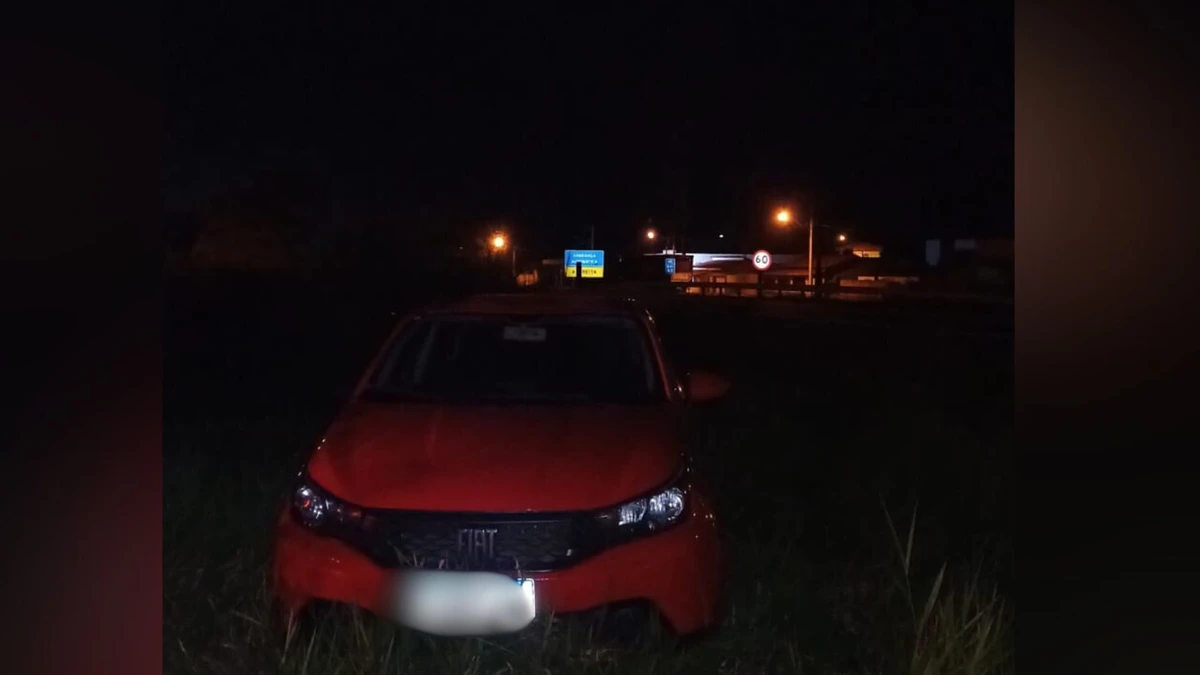 Assaltantes roubam carro de motorista de app e são capturados após perseguição na BR‑101