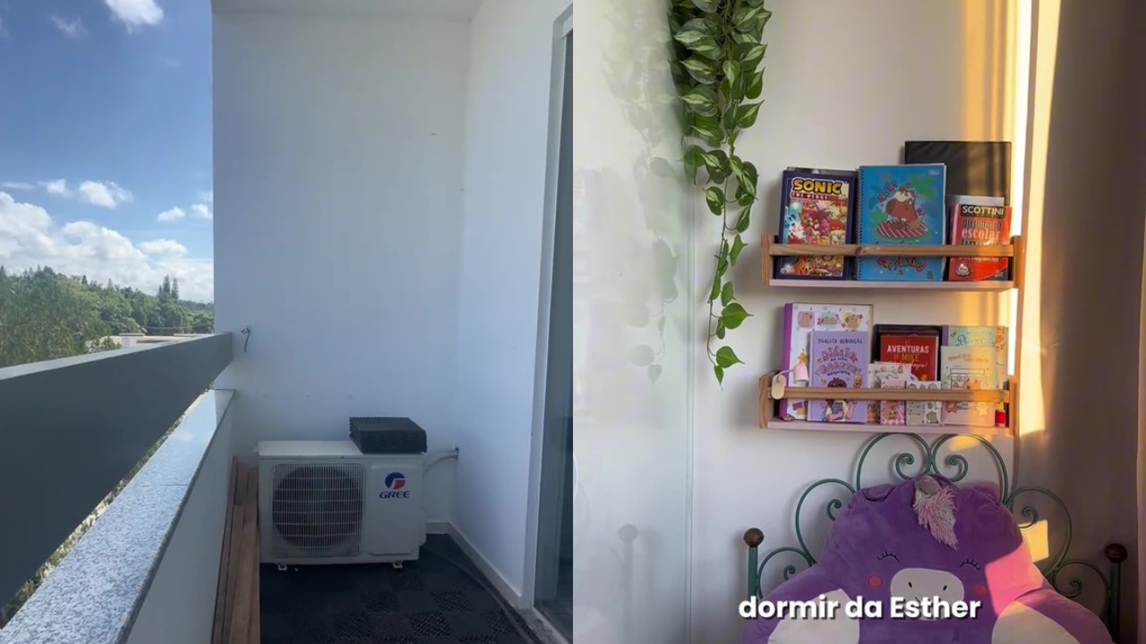 Influenciadora encerra e-commerce após polêmica pelo quarto da filha na varanda