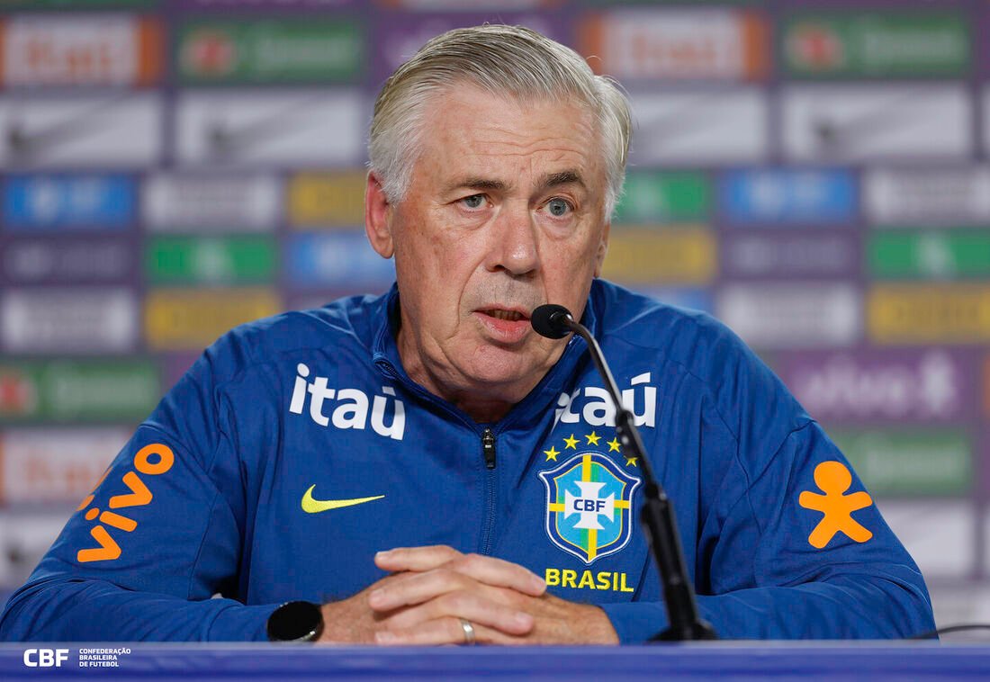Ausência de Neymar na Seleção é “decisão técnica”, diz Ancelotti