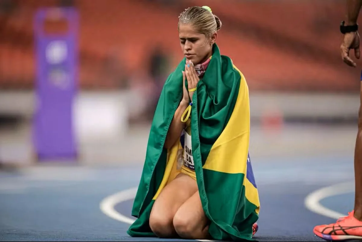 Nova Déli 2025: Thalita Simplício confirma favoritismo e conquista o tetra mundial nos 400m 