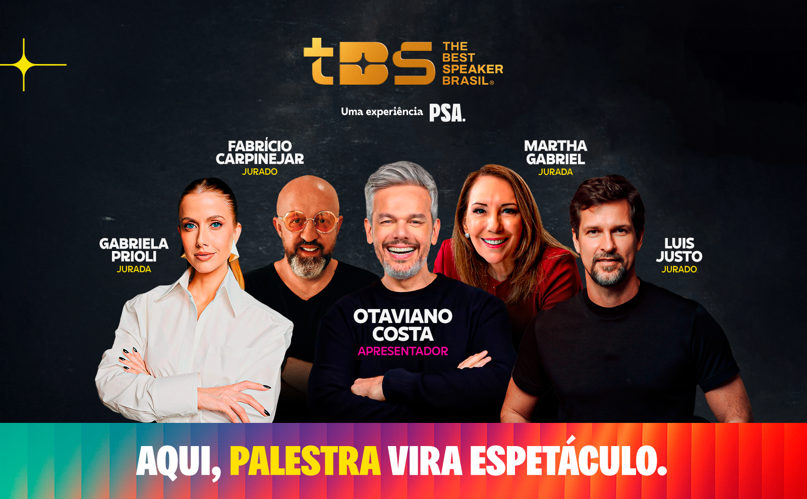 Tudo pronto para a grande final do The Best Speaker Brasil 2025 em Porto Alegre