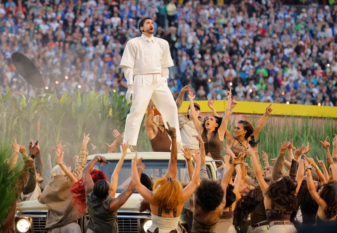 Show de Bad Bunny no Super Bowl destaca cultura latino-americana