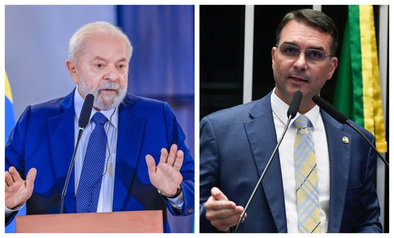 Realtime BigData: Lula mantém liderança e Flávio Bolsonaro encosta na corrida de 2026