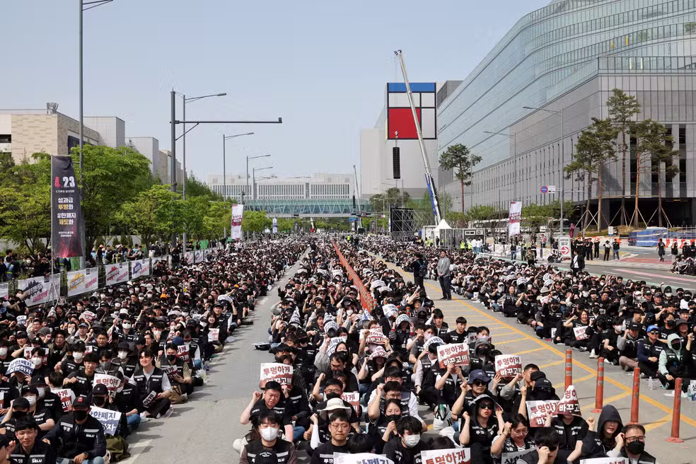 Samsung suspende greve após acordo provisório com sindicato na Coreia do Sul