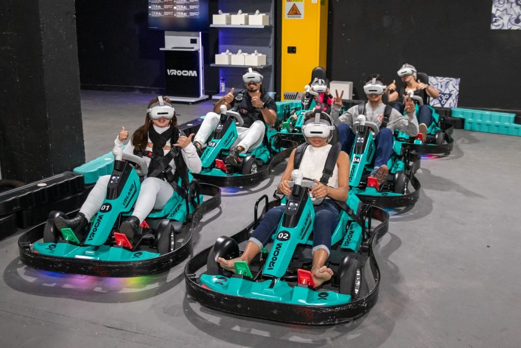 Atração de kart com realidade virtual estreia em Guarulhos