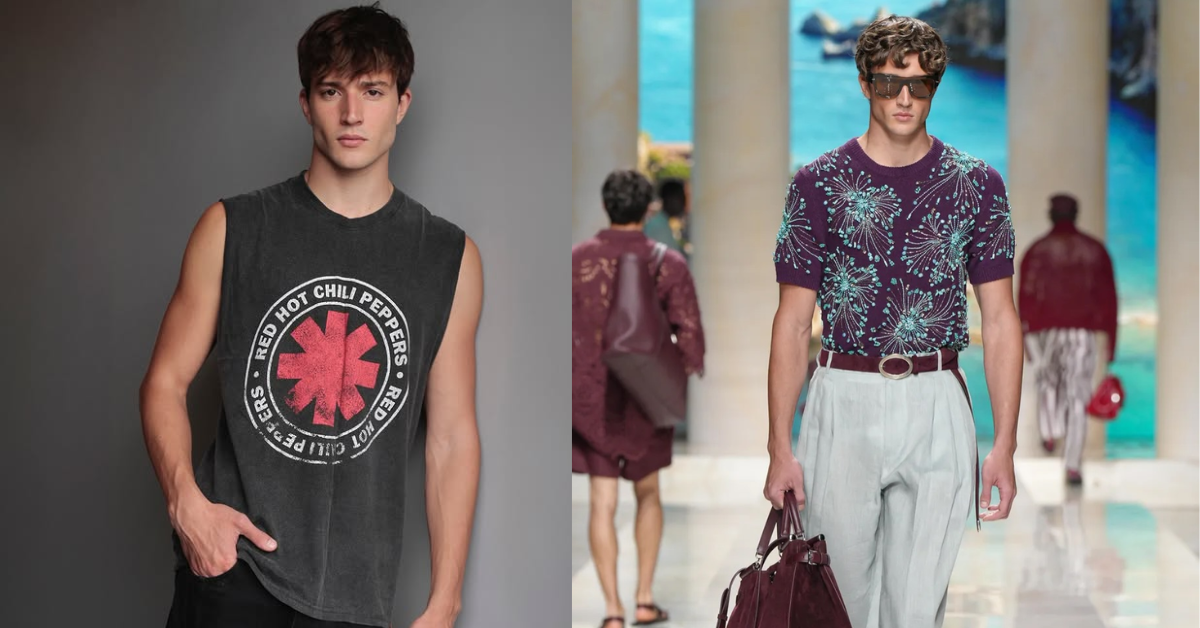 Ex-garçom brasileiro estreia nas passarelas da D&G e Giorgio Armani