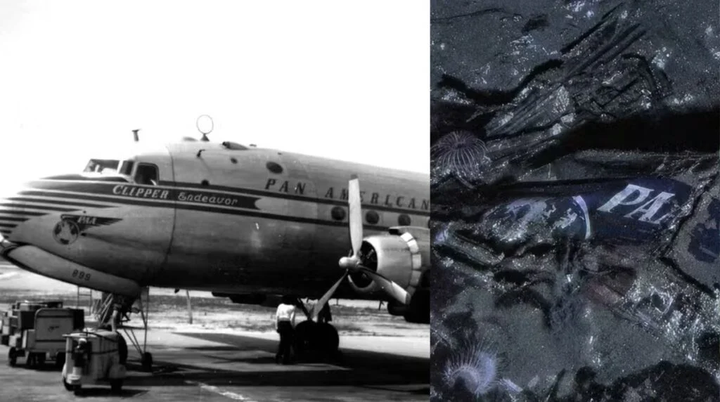 Avião desaparecido da Pan Am é encontrado no fundo do mar após ter caído há 74 anos