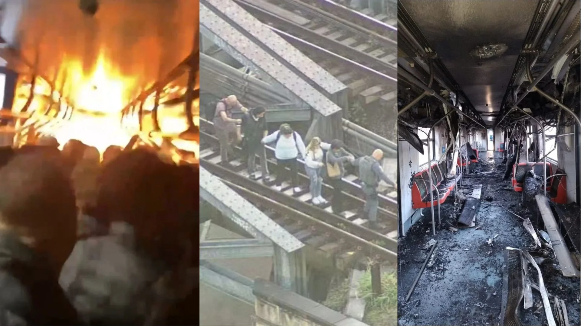 Após incêndio em trem, linhas são paralisadas em São Paulo