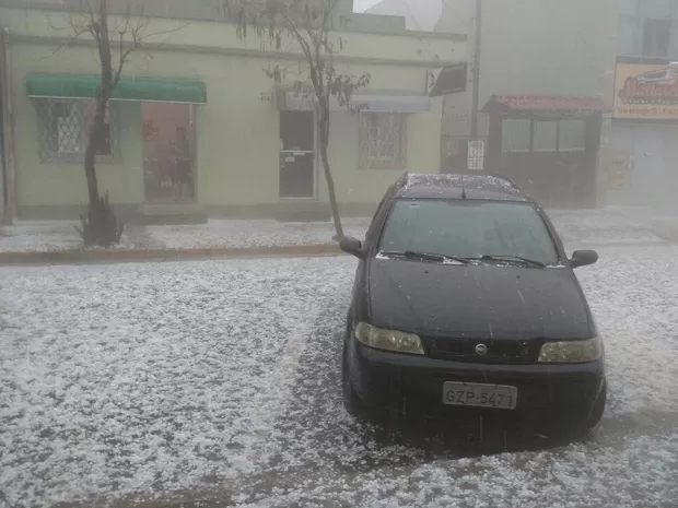 Tempestades e granizo atingem Rio Grande do Sul