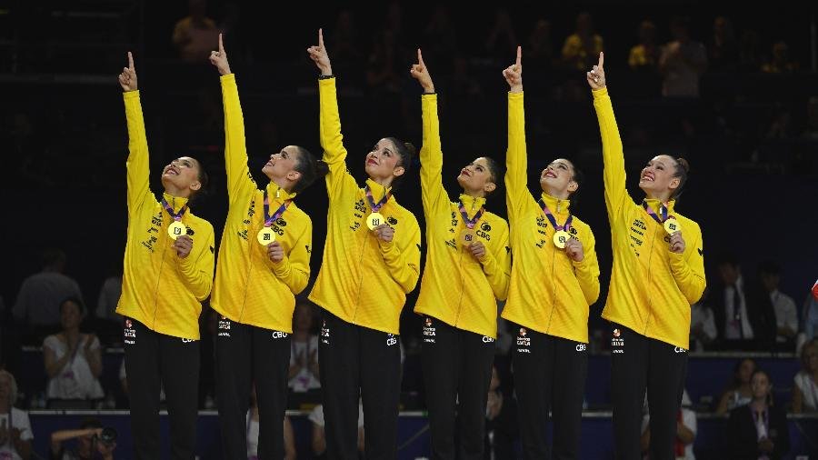 Brasil faz história e leva dois ouros no Mundial de ginástica rítmica